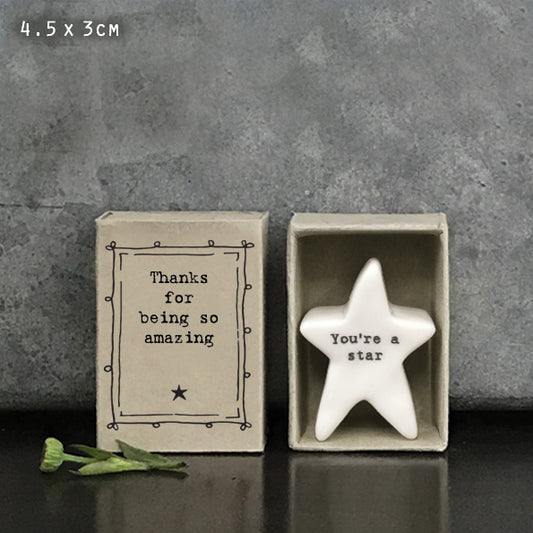 Matchbox Gift - You are a star