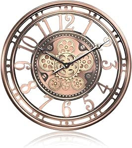 Cog Clock - Bronze