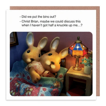 Forest Friends - did we put the bins out