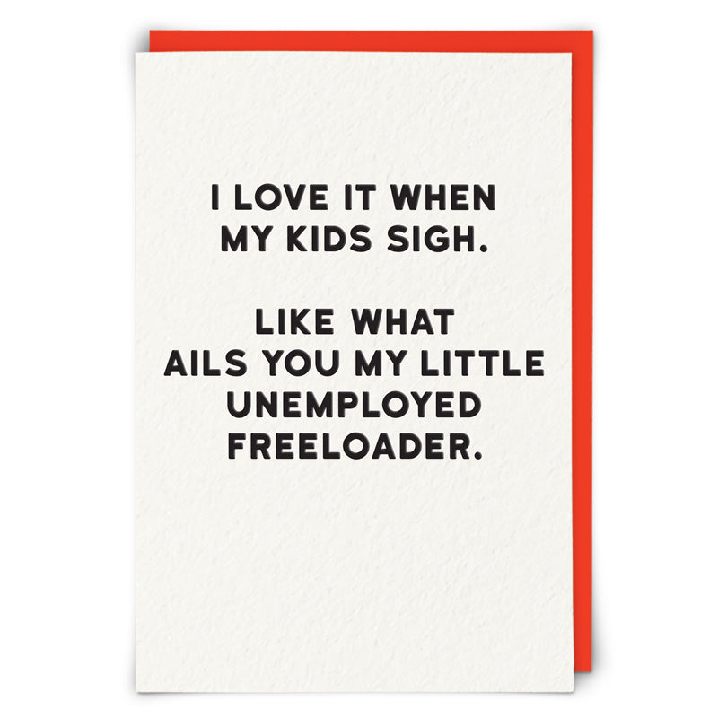 Holy Flaps - Unemployed Freeloader