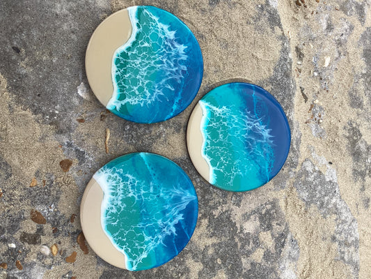 Resinart Coaster - round