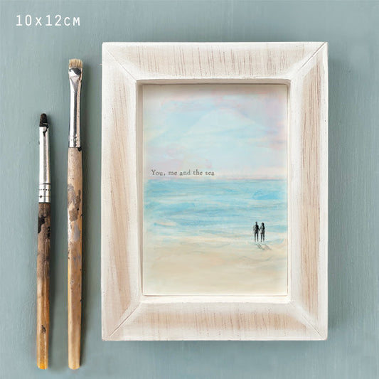 Seascape picture - You, me and the sea