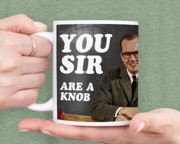 Rude Mug - You Sir are a knob