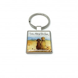 Alex Clark Keyring - You, me & the sea