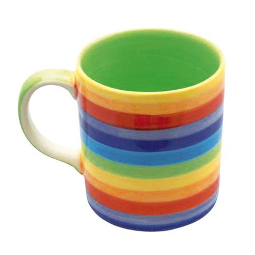 Rainbow Stripe Mug