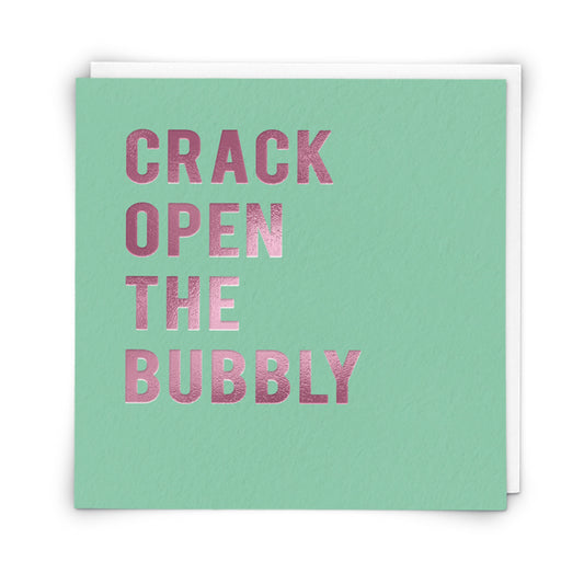 Congratulations - Open the Bubbly