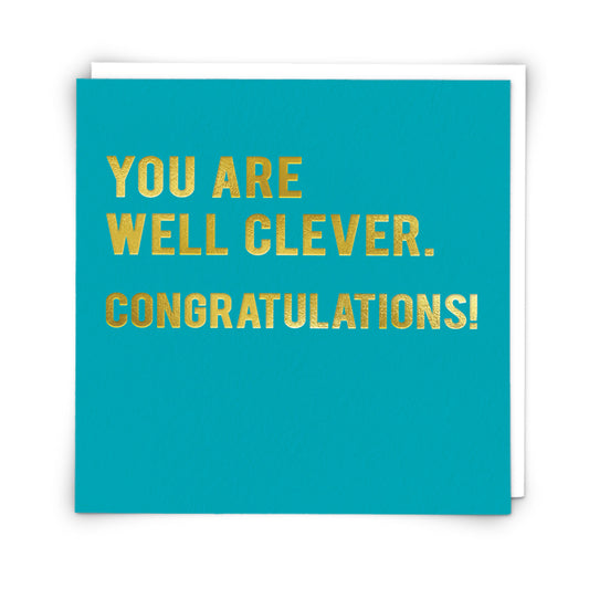 Congratulations - Well Clever