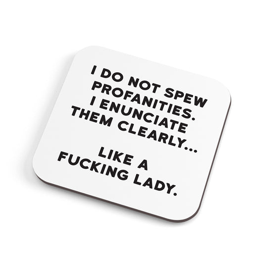 Holy Flaps Coaster - Like A F*king Lady