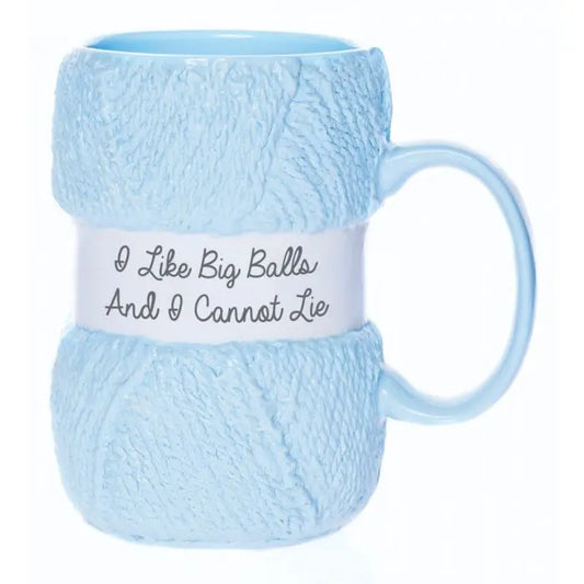 Knitting Mug - Big Balls