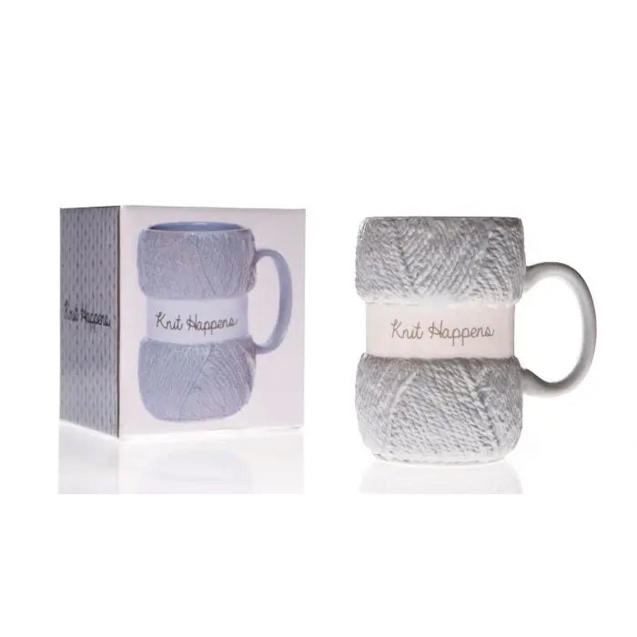 Knitting Mug - Knit Happens