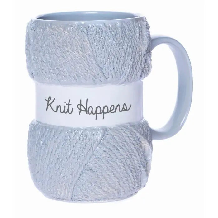 Knitting Mug - Knit Happens