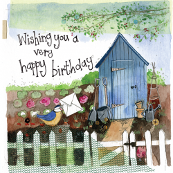 Happy Birthday - Garden Shed