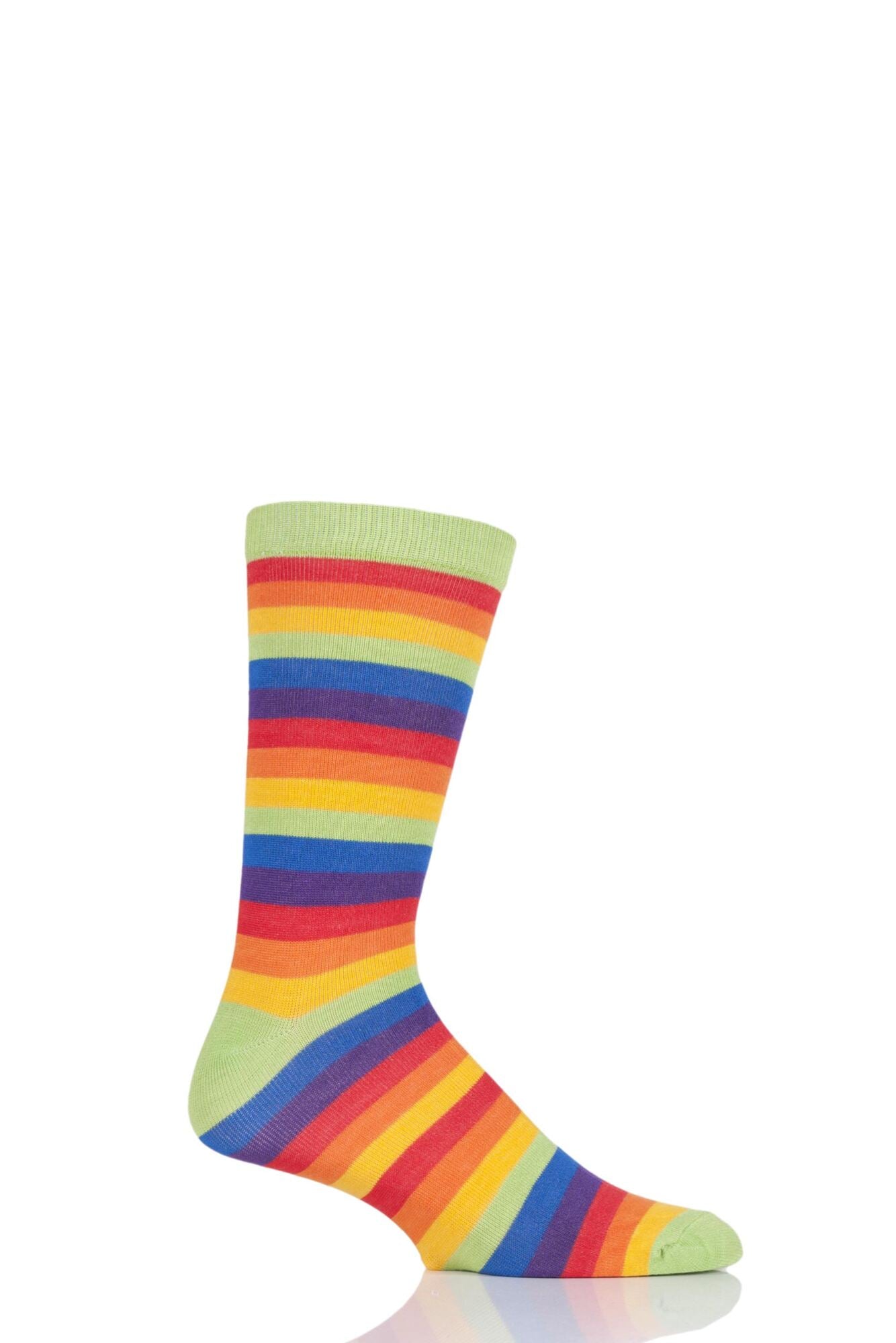 Bamboo Socks - Rainbow Striped