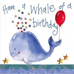 Happy Birthday - Have a Whale of a Birthday