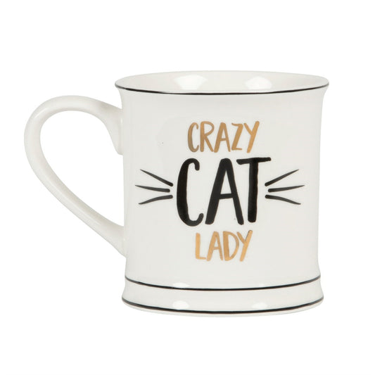 Gold Collection Mug - Crazy Cat Lady