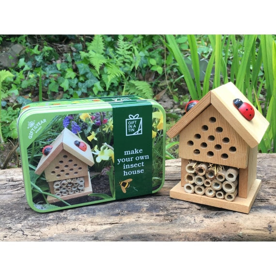 Gift in a tin - Make your own Insect House