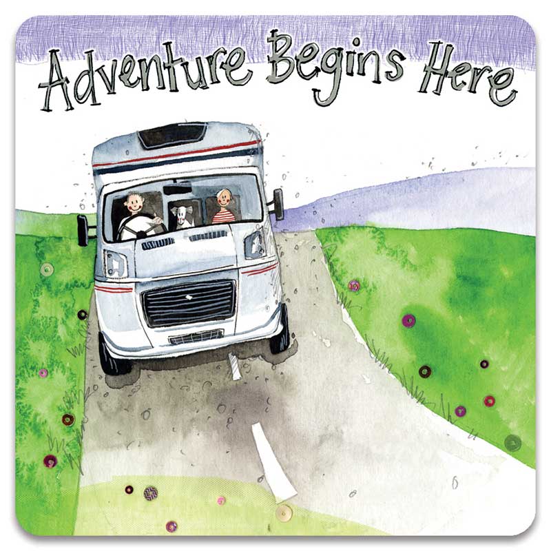 Alex Clark Fridge Magnet - Motorhome