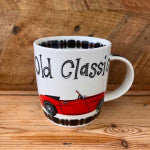 Alex Clark Mug - Red Old Classic Car