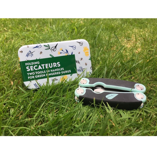 Gifts in a Tin - Folding Pocket Secateurs