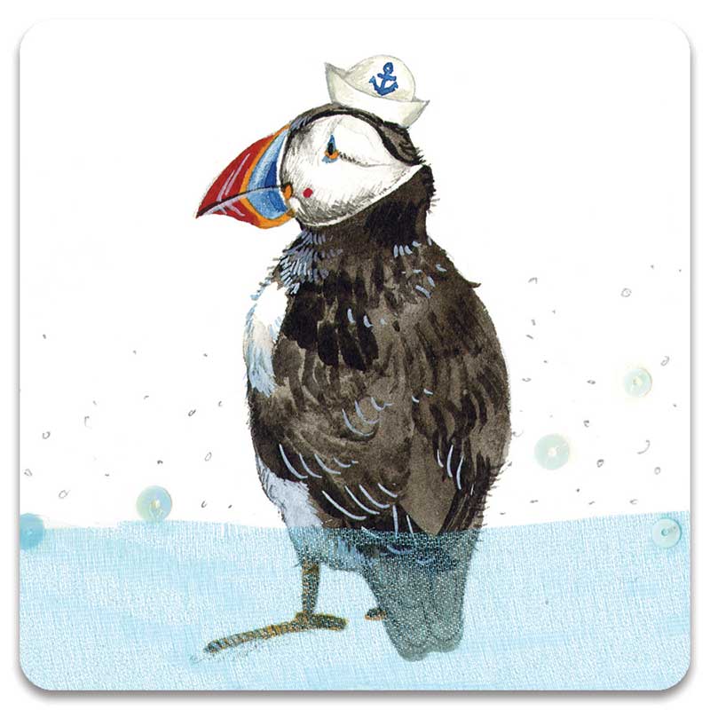 Alex Clark Fridge Magnet - Puffin