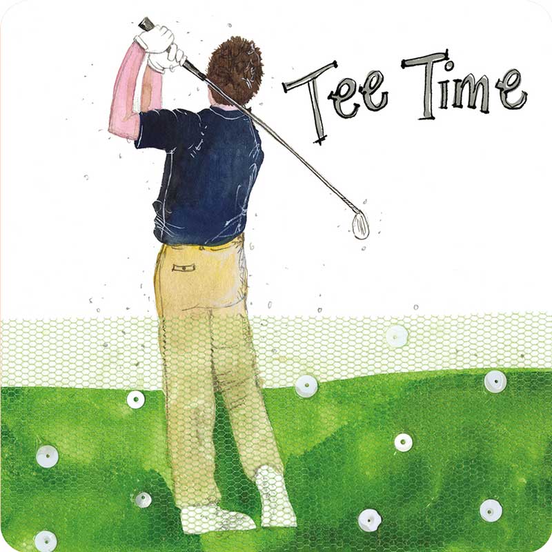 Alex Clark Coaster -  Tee Time